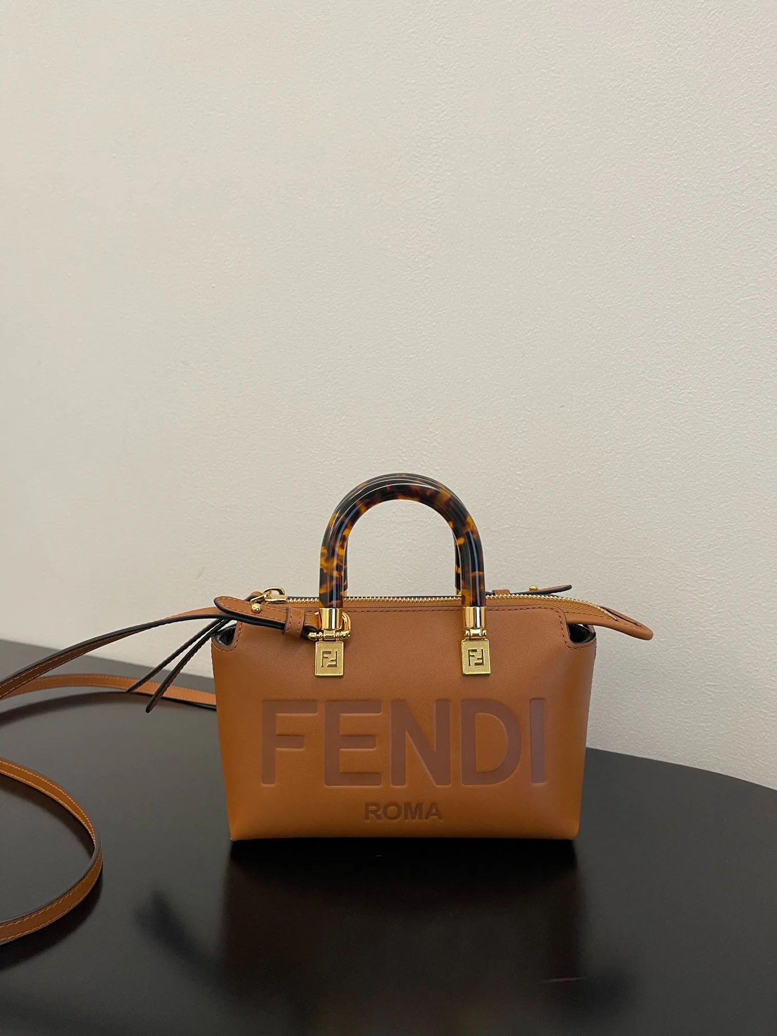 Alternative view of Fendi By The Way Brown Mini Bag / 8BS067 ABVL F0NYJ