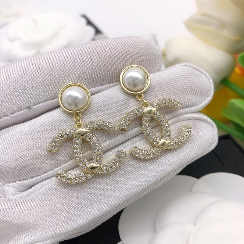 Chanel Earrings Gold Hardware - Image 6
