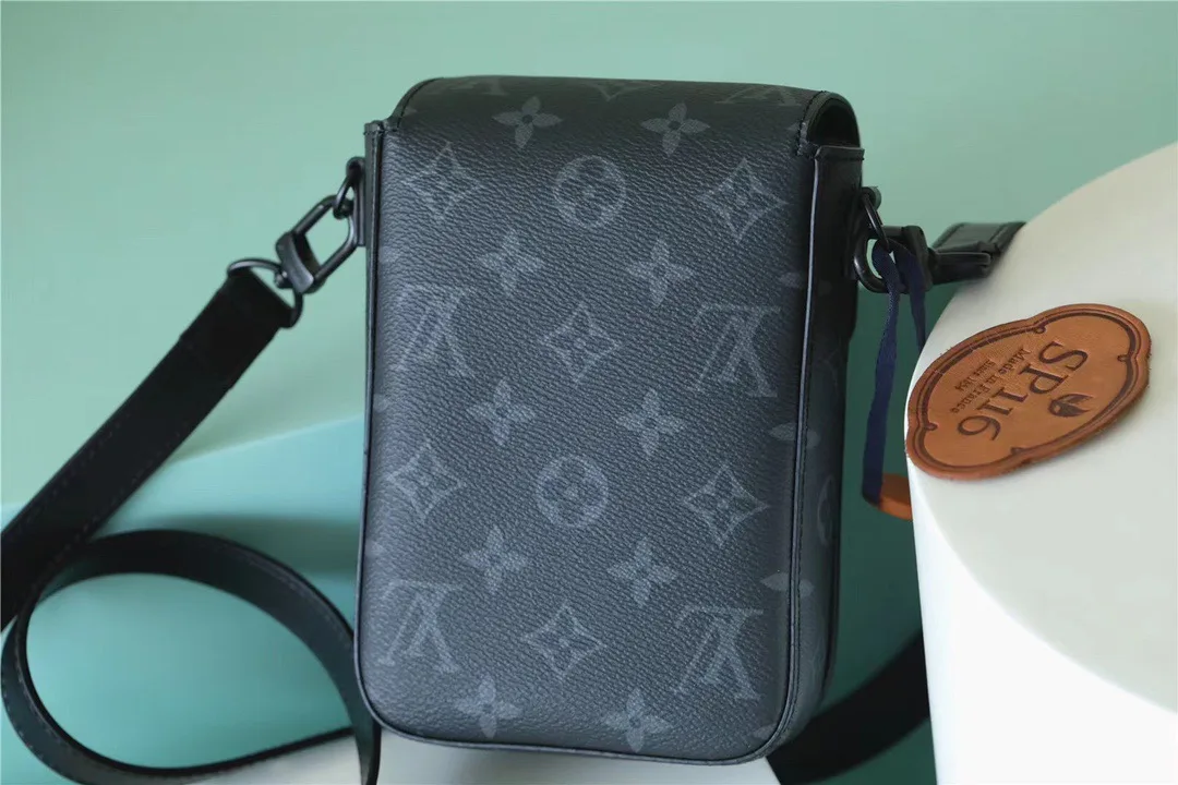 Alternative view of Louis Vuitton S-Lock Vertical Wearable Wallet Monogram Eclipse