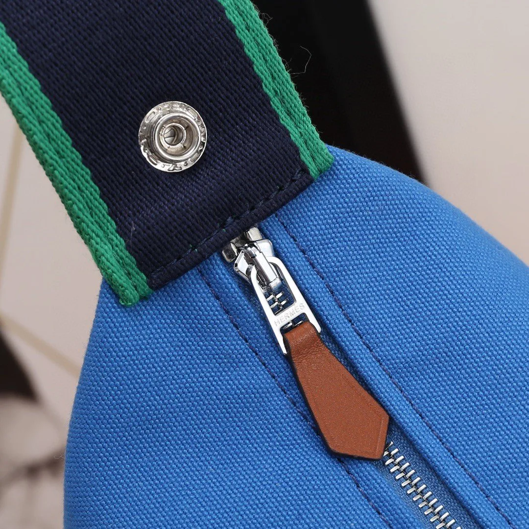 Hermes Bride A Brac Case Blue Bag - Image 3