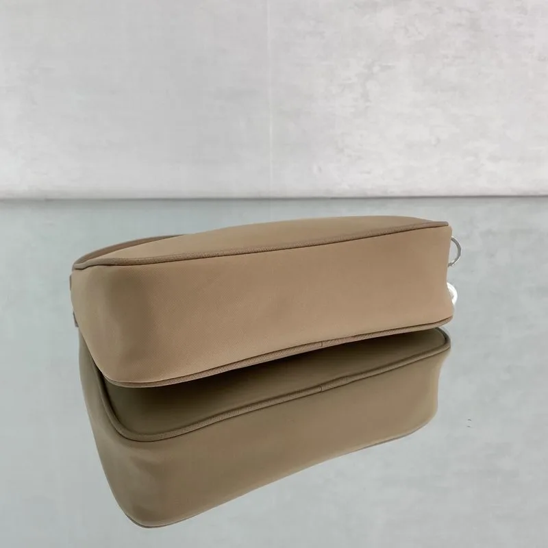 Prada Re- 2005 Re-Nylon Mini Bag Beige - Image 3