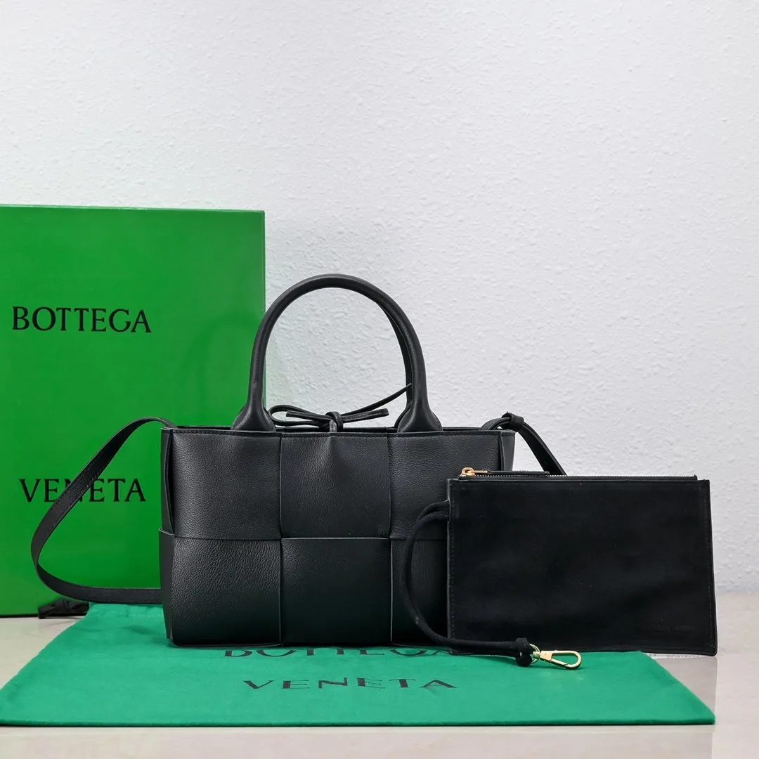 Alternative view of Bottega Veneta Mini Arco Tote Bag Black