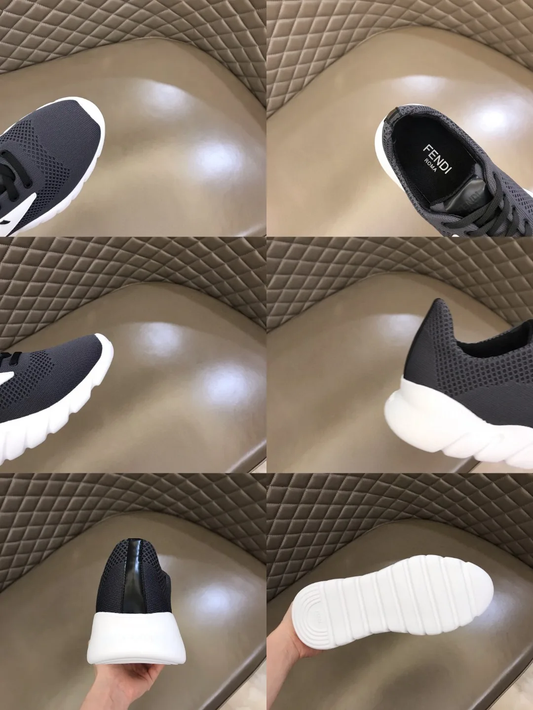 Fendi Force Black Sneakers - Image 6