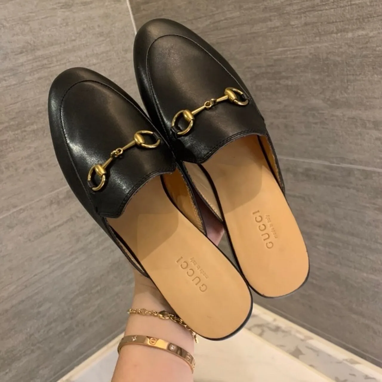 Gucci Princetown Slipper Black GG - Image 3
