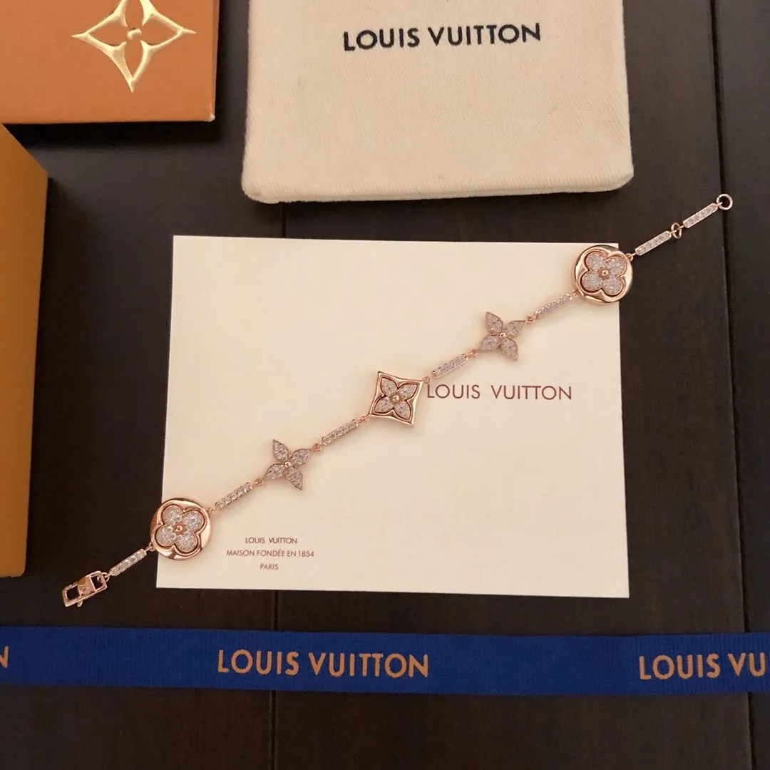 Louis Vuitton Color Blossom BB Multi-Motif Bracelet Rose Gold Hardware - Image 5