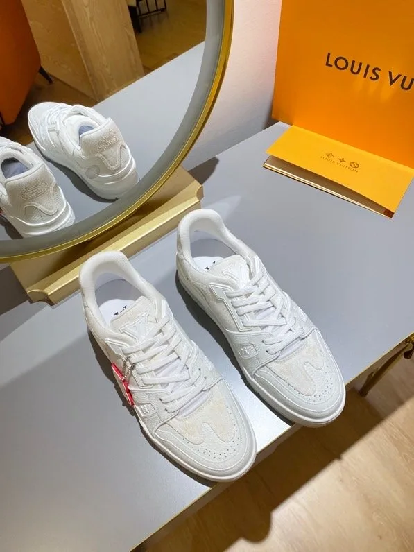 Louis Vuitton Trainer Sneaker White Virgil Abloh - Image 5