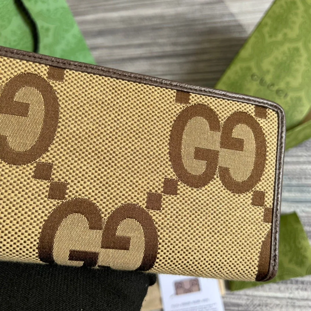 Gucci Diana Jumbo GG Zip Around Wallet With GG Brown / - Image 7