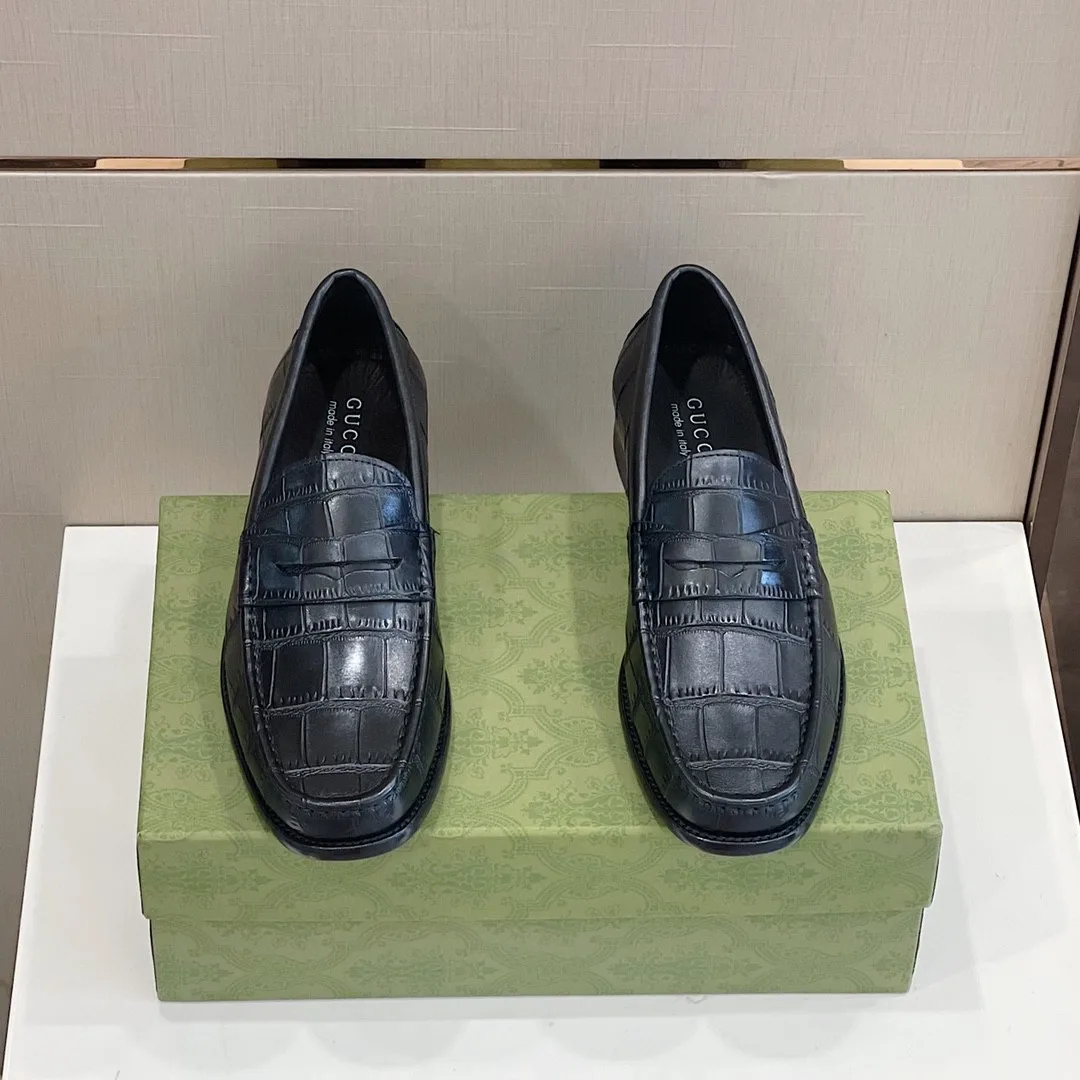 Gucci Horsebit Crocodile