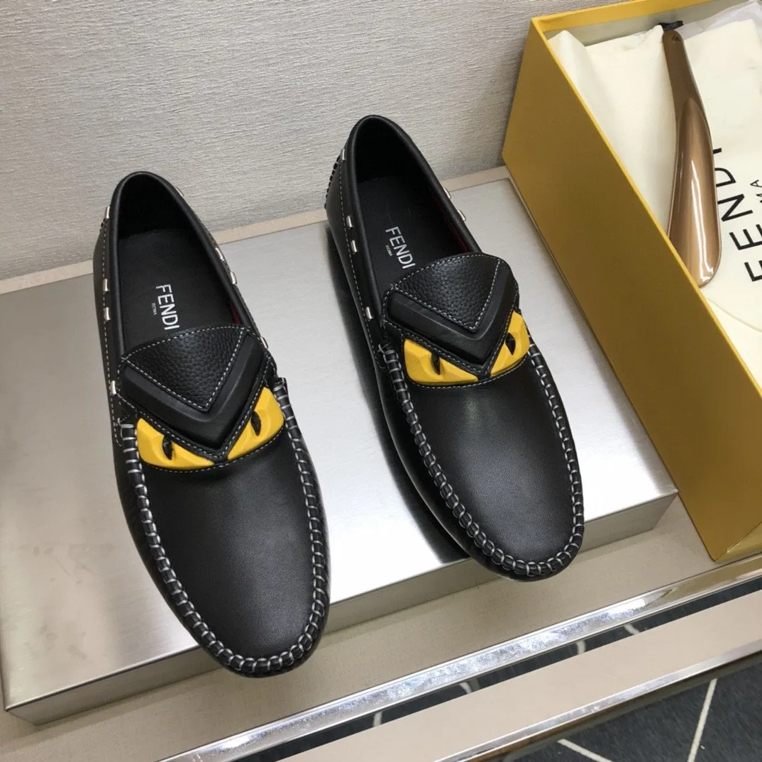 Fendi Force Black Loafers - Image 8