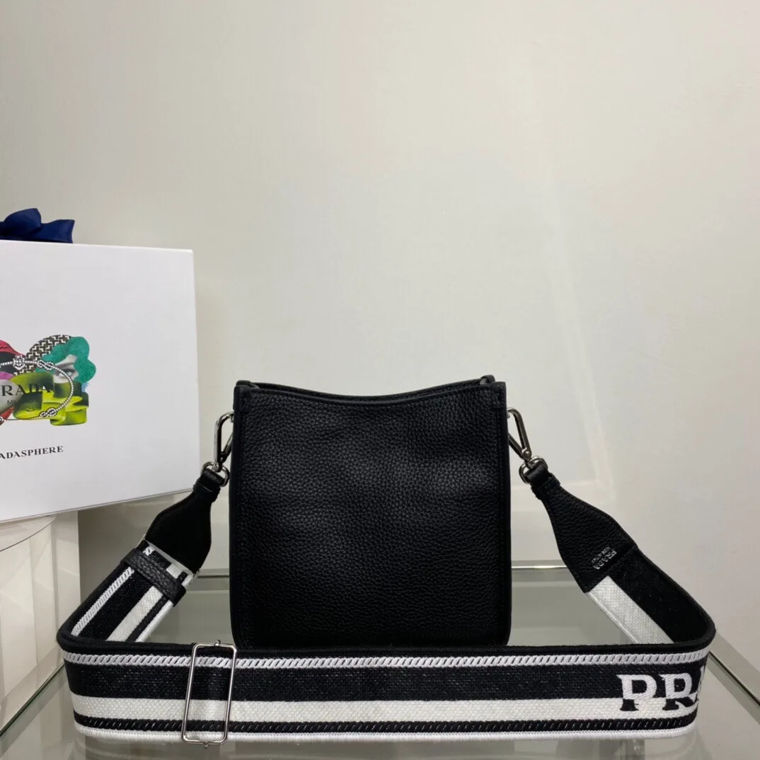 Prada Mini Shoulder Bag Black - Image 3