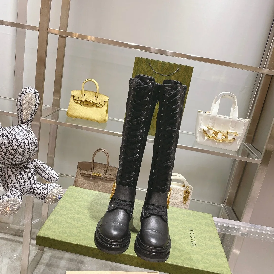 Gucci Blondie Women’s Boots Black - Image 7