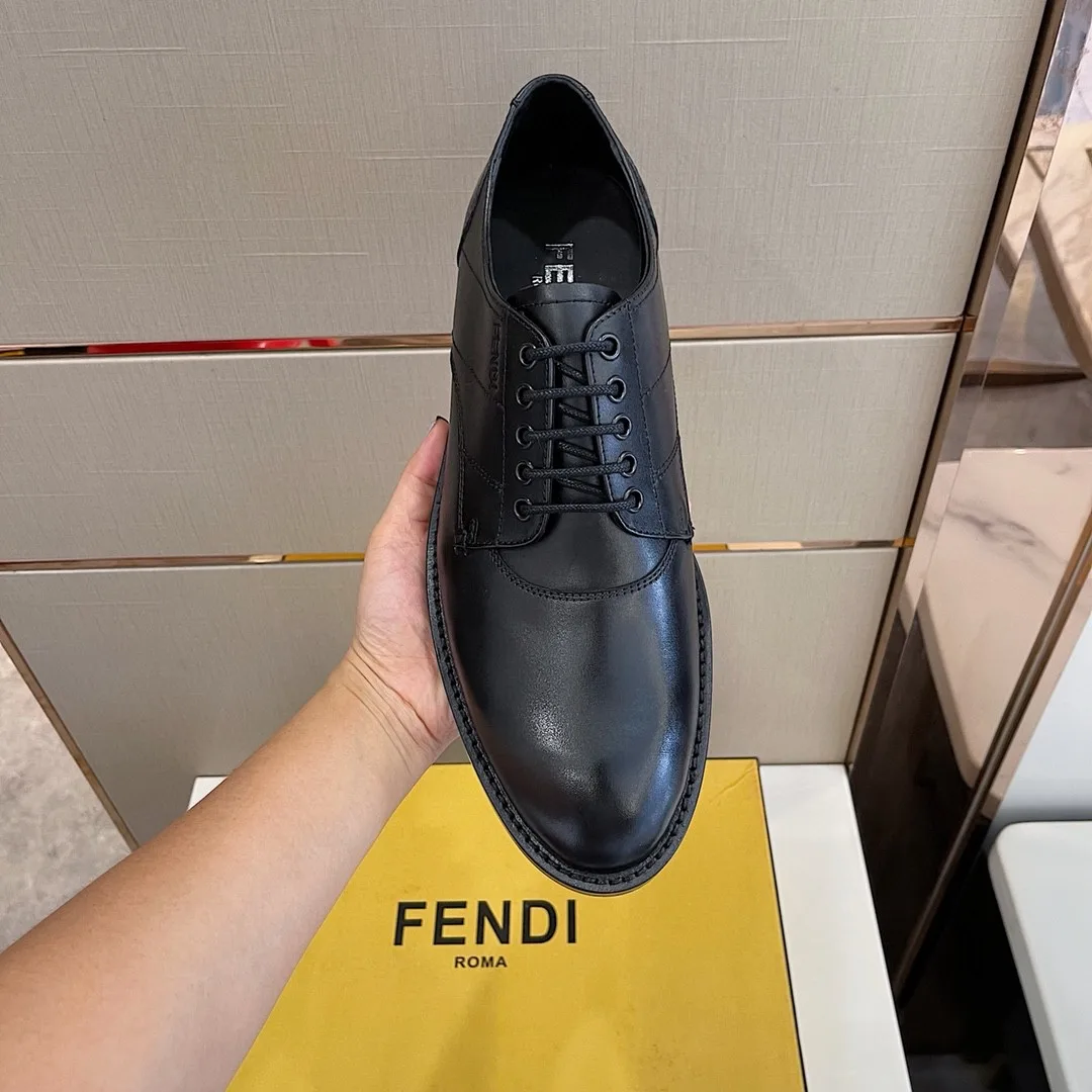 Fendi Force Matte Black Shoes - Image 9