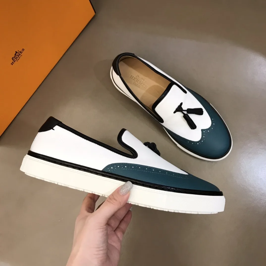 Alternative view of Hermes Earley Loafer White