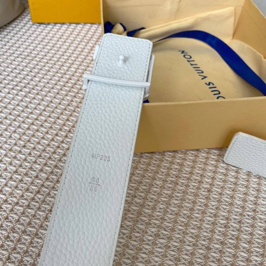 Louis Vuitton Iconic Reversible LV Belt White LV Women - Image 6