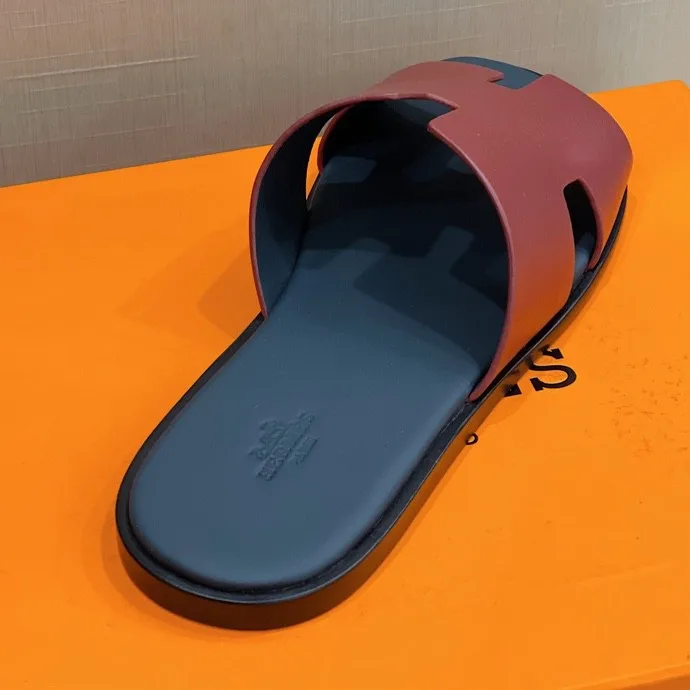 Alternative view of Hermes Izmir Sandals Purple/ Dark Blue