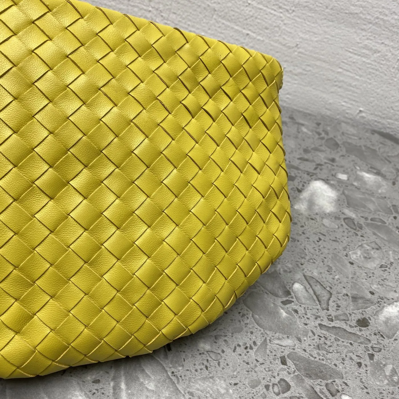 Alternative view of Bottega Veneta Shoulder Bag Yellow