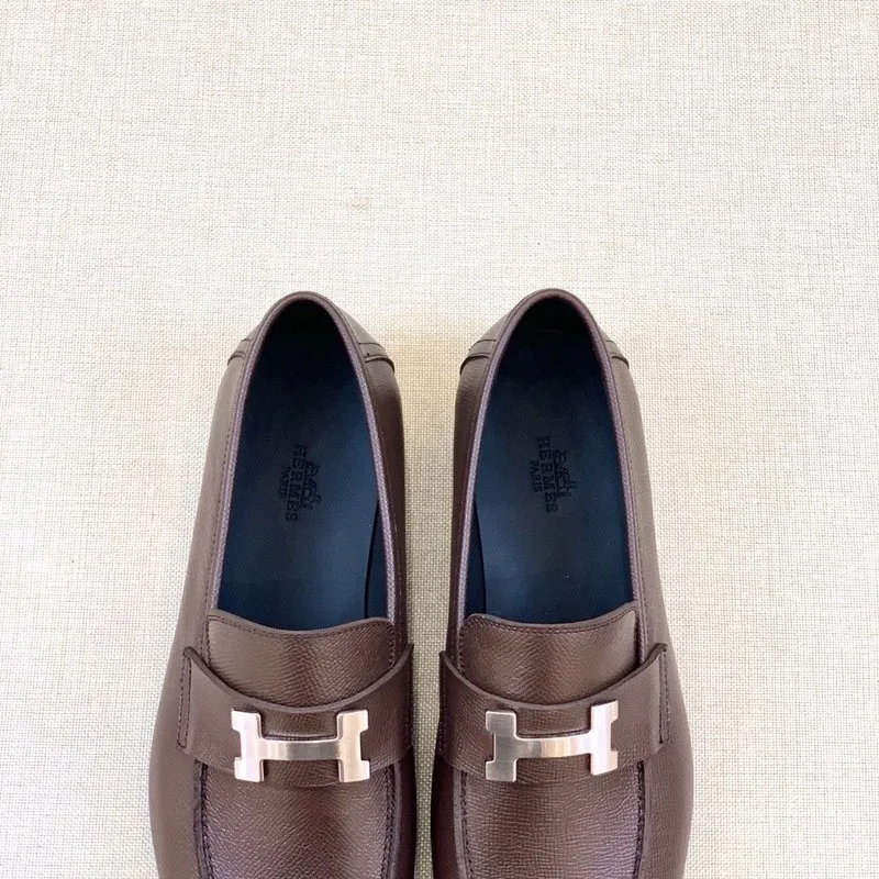 Alternative view of Hermes Paris Loafers Brown