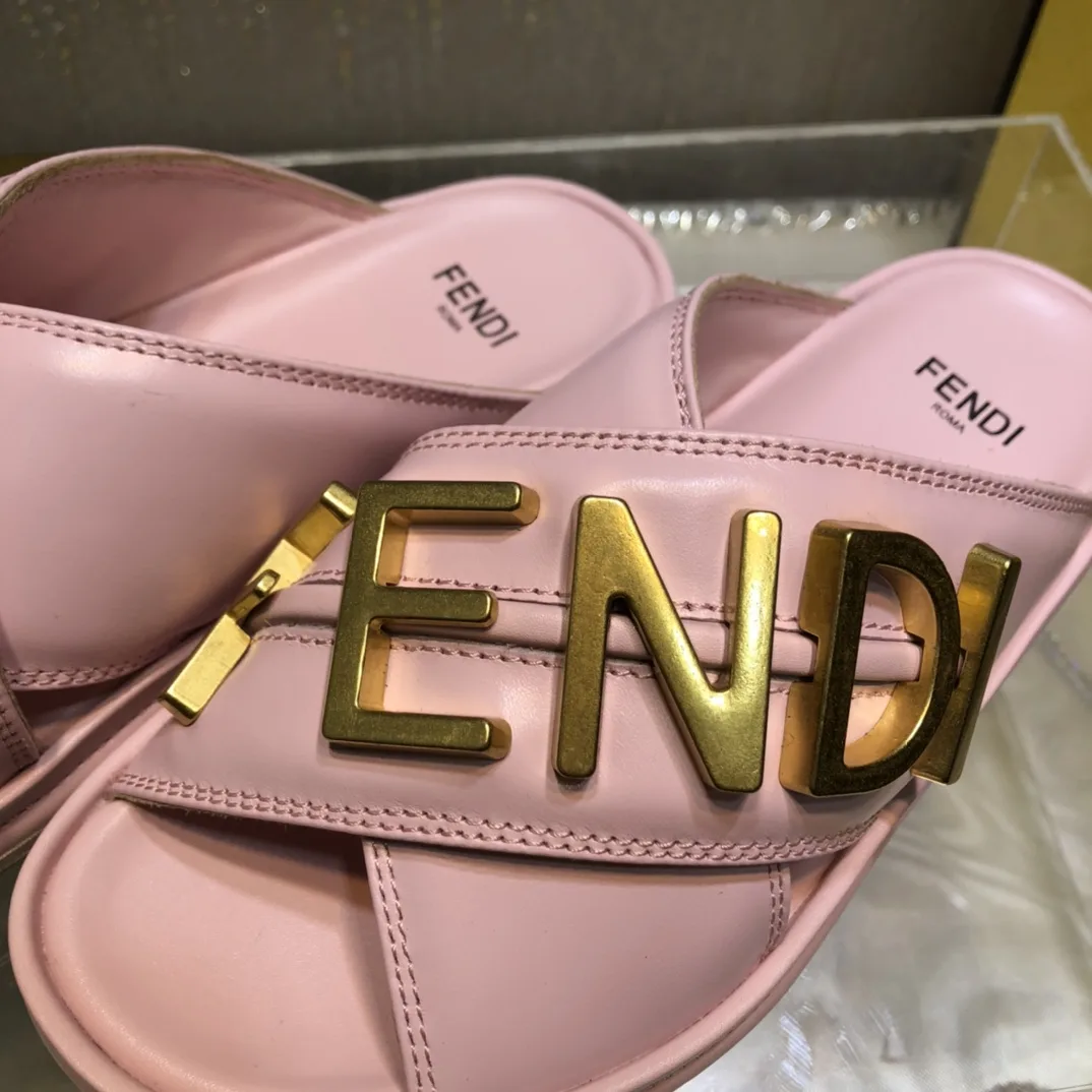 Fendi Fendigraphy Pink Slides 8X8289AI1RF1H1M - Image 4