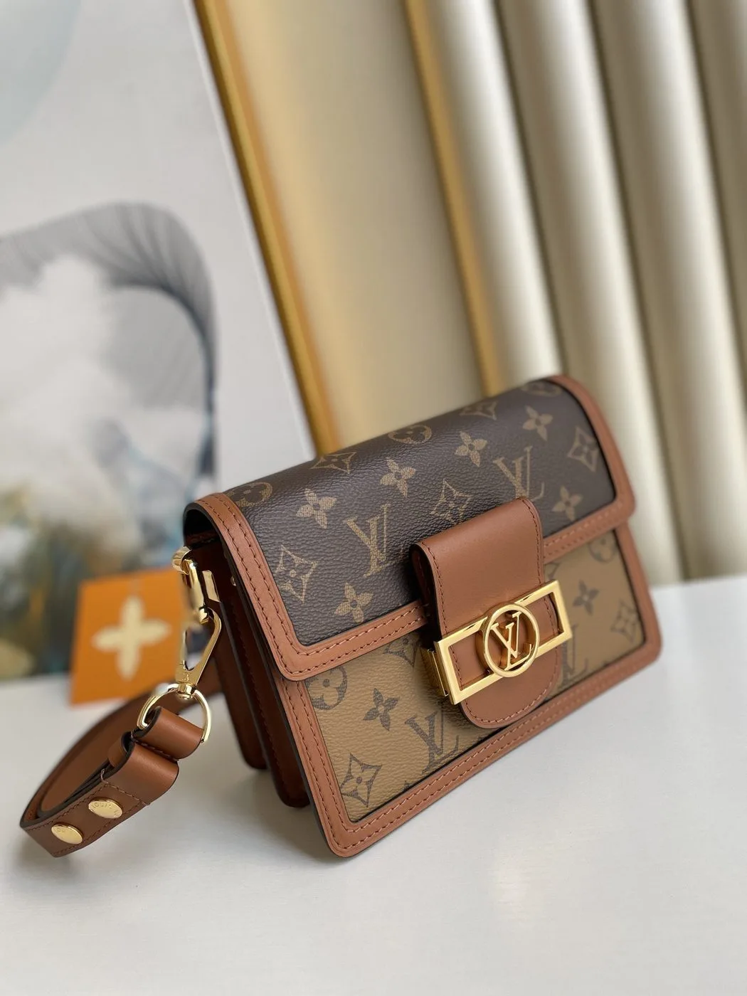 Louis Vuitton Mini Dauphine Monogram And Monogram Reverse Canvas By Nicolas Ghesquière For Spring-Summer - Image 5