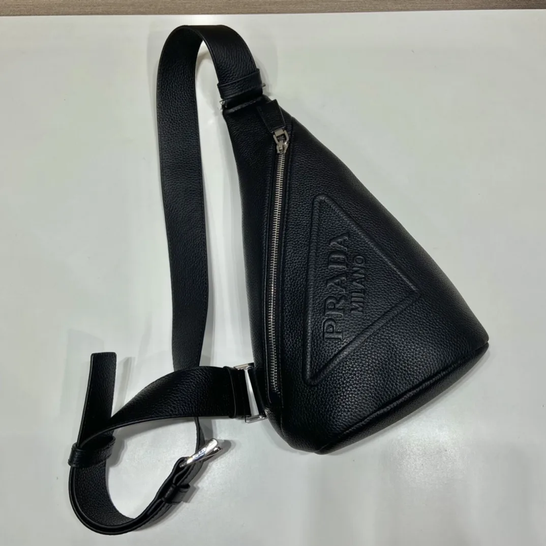 Prada Crossbody Bag / Black Silver Hardware 2VZ098_2BBE_F0002_V_OLO - Image 7