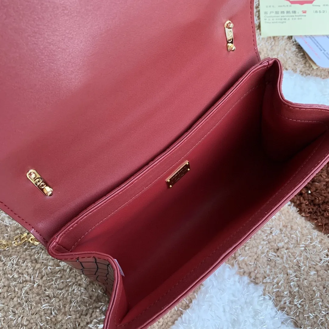Dolce & Gabbana DG Girls CrossBody Bag Burgundy / - Image 5