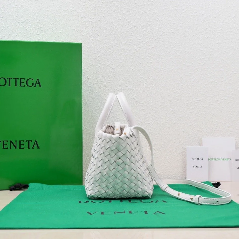 Bottega Veneta Mini Cabat White - Image 3