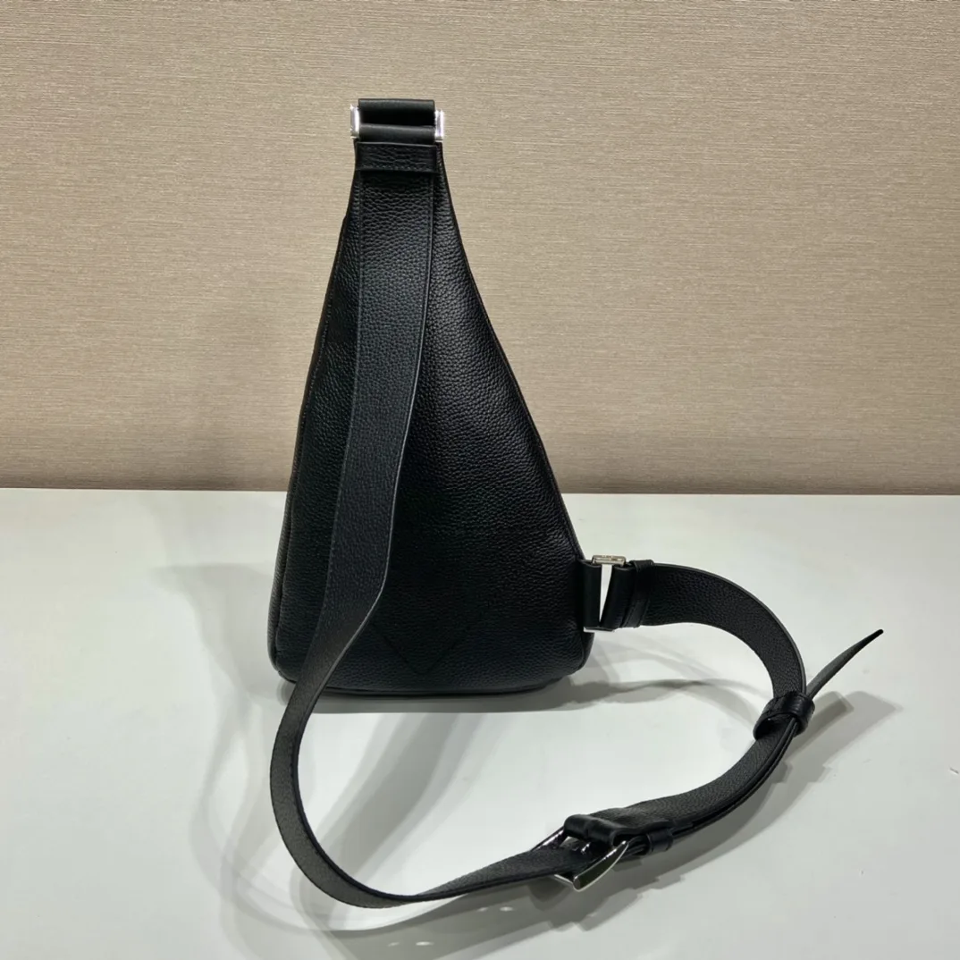 Prada Crossbody Bag / Black Silver Hardware 2VZ098_2BBE_F0002_V_OLO - Image 8