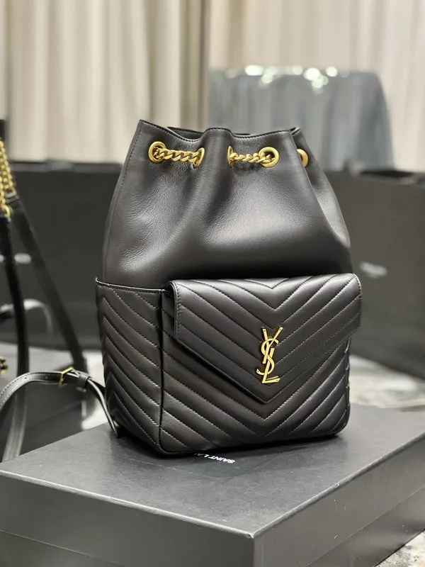 Saint Laurent JOE Backpack Black - Image 9