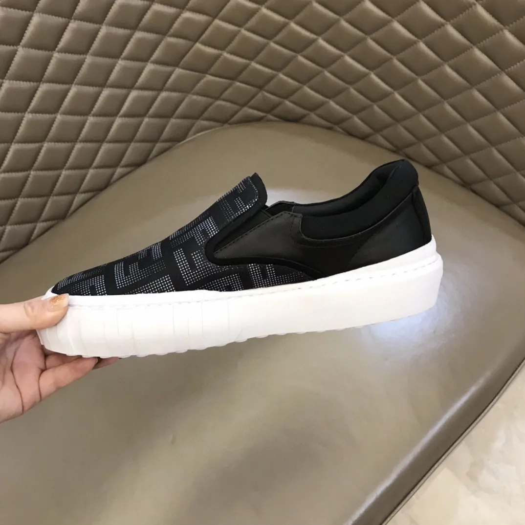 Fendi Force Slip On Sneakers Black 7E1454AD77F13RZ - Image 9