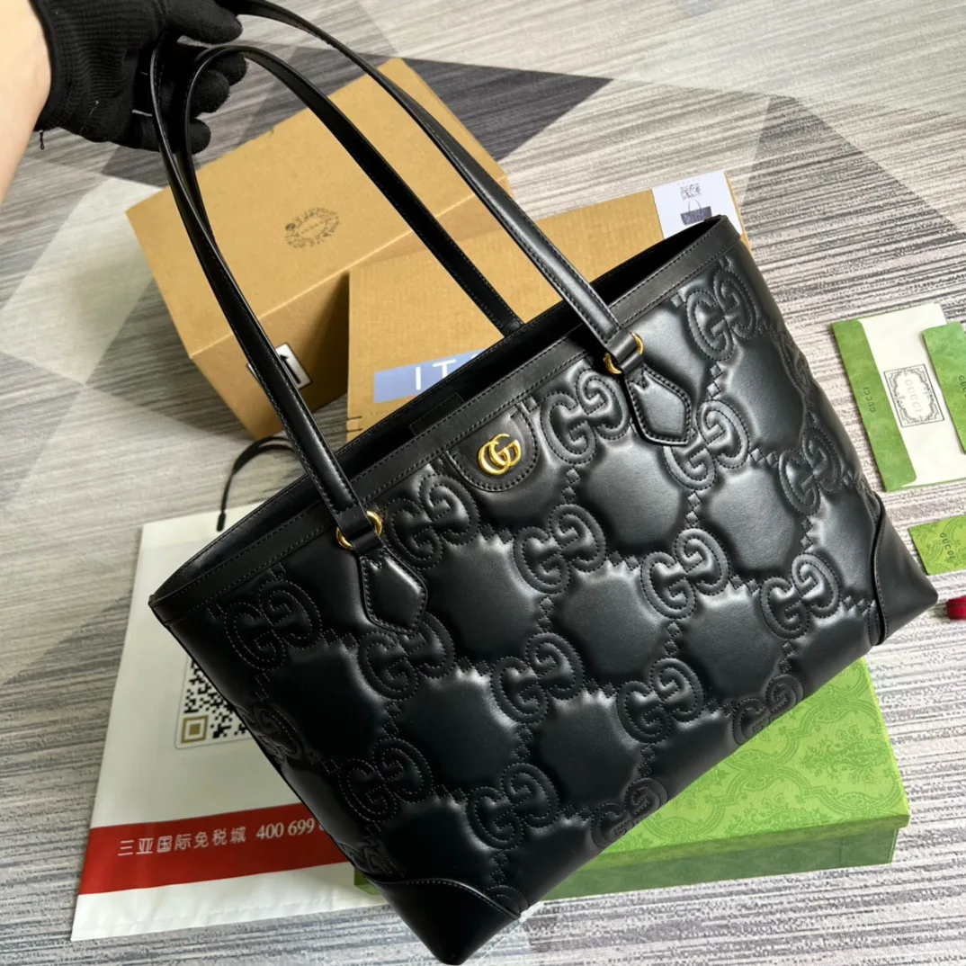 Gucci GG Medium Tote Black - Image 4
