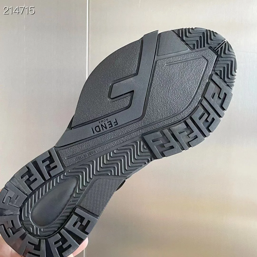 Fendi Flow Black Sneakers 7E1504AHI8F0ABB - Image 10