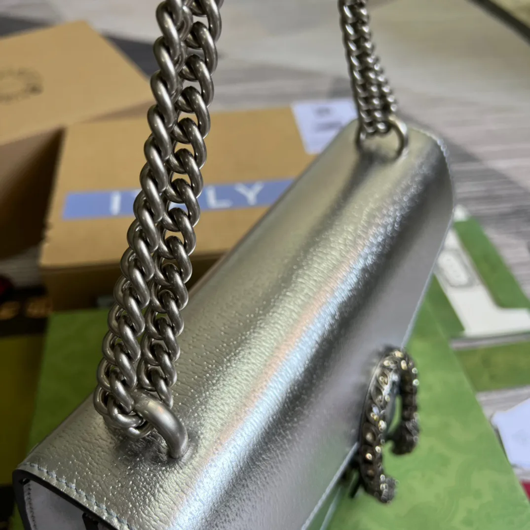 Gucci Dionysus Small Shoulder Bag / Silver Palladium Hardware - Image 11