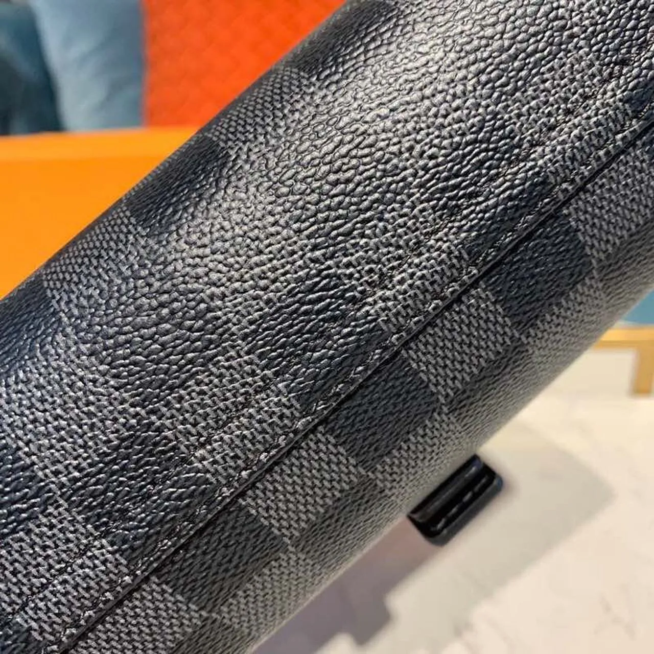 Louis Vuitton 3 Watch Case Damier Graphite Canvas - Image 2