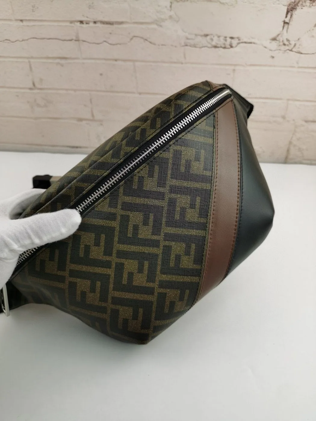 Fendi Belt Bag Khaki/Brown - Image 4