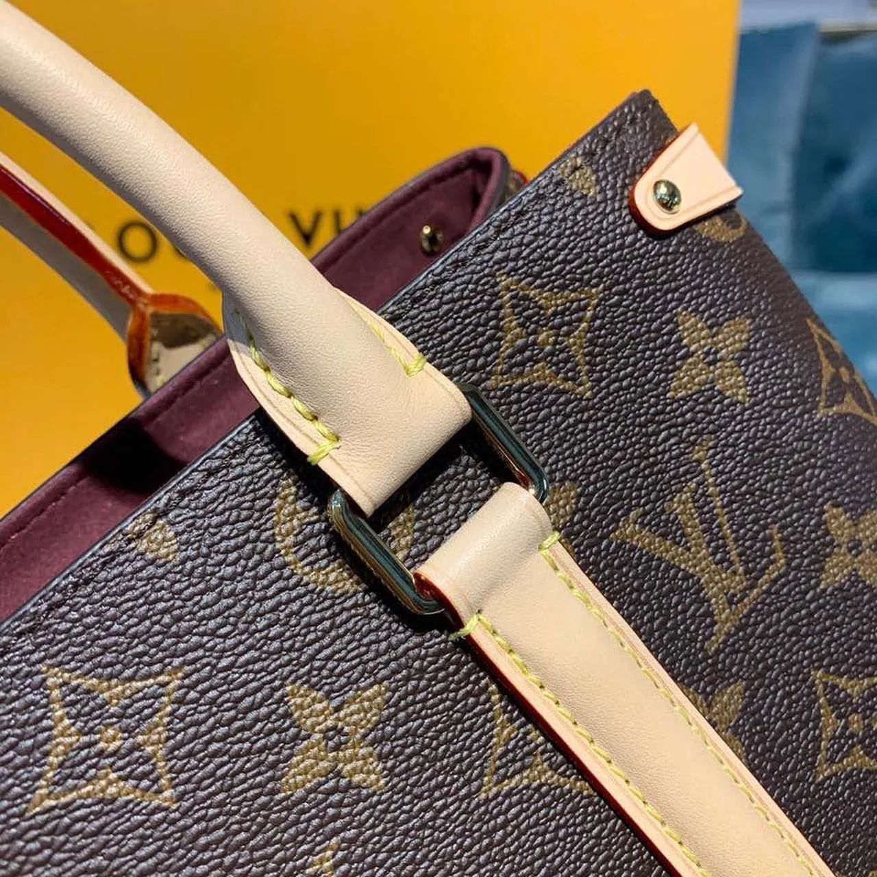 Louis Vuitton Soufflot BB Monogram Canvas Pink And Brown - Image 9