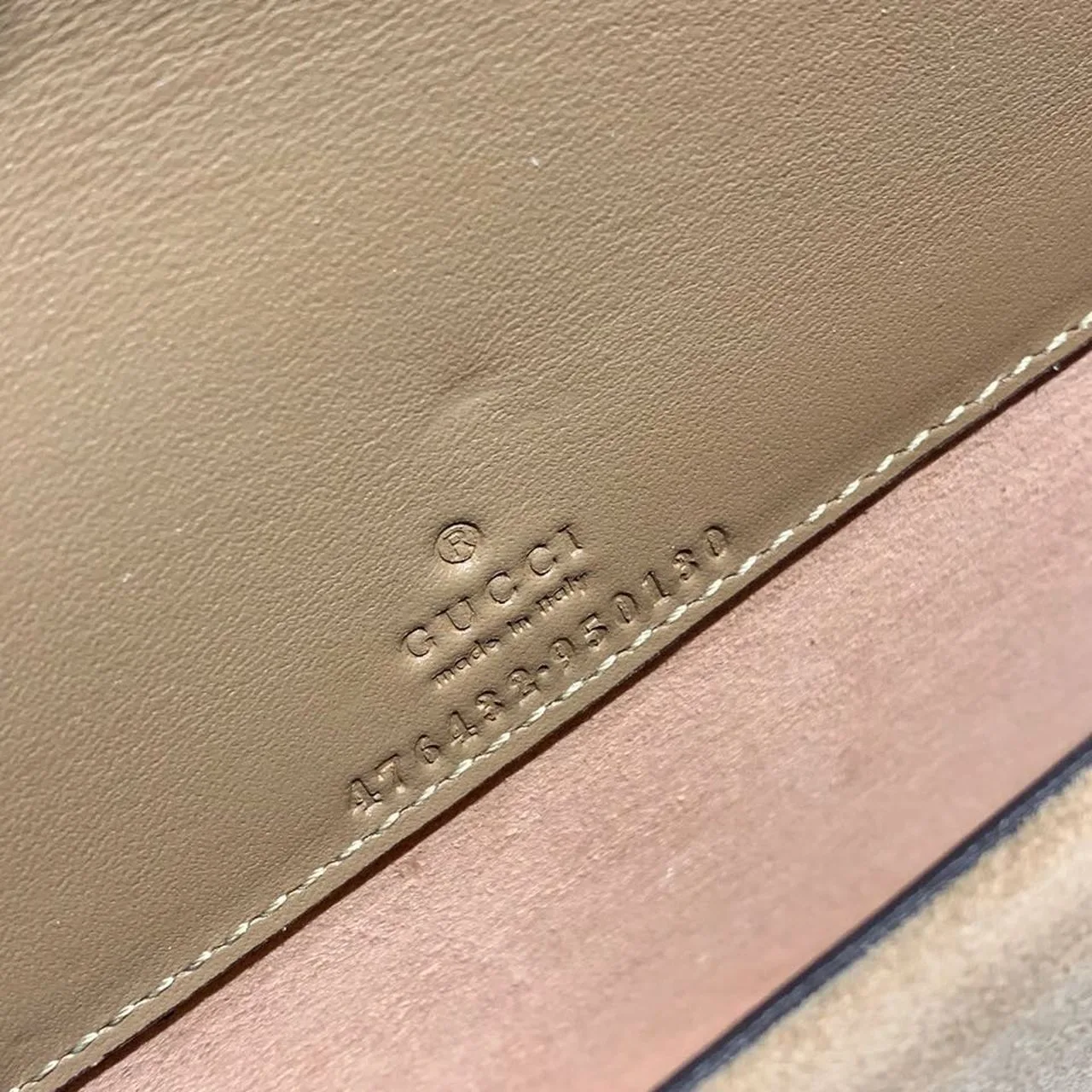 Gucci Dionysus Super Mini Bag Emerald GG Supreme Canvas Made Using An Earth-Conscious Process With Taupe Detail / - Image 11