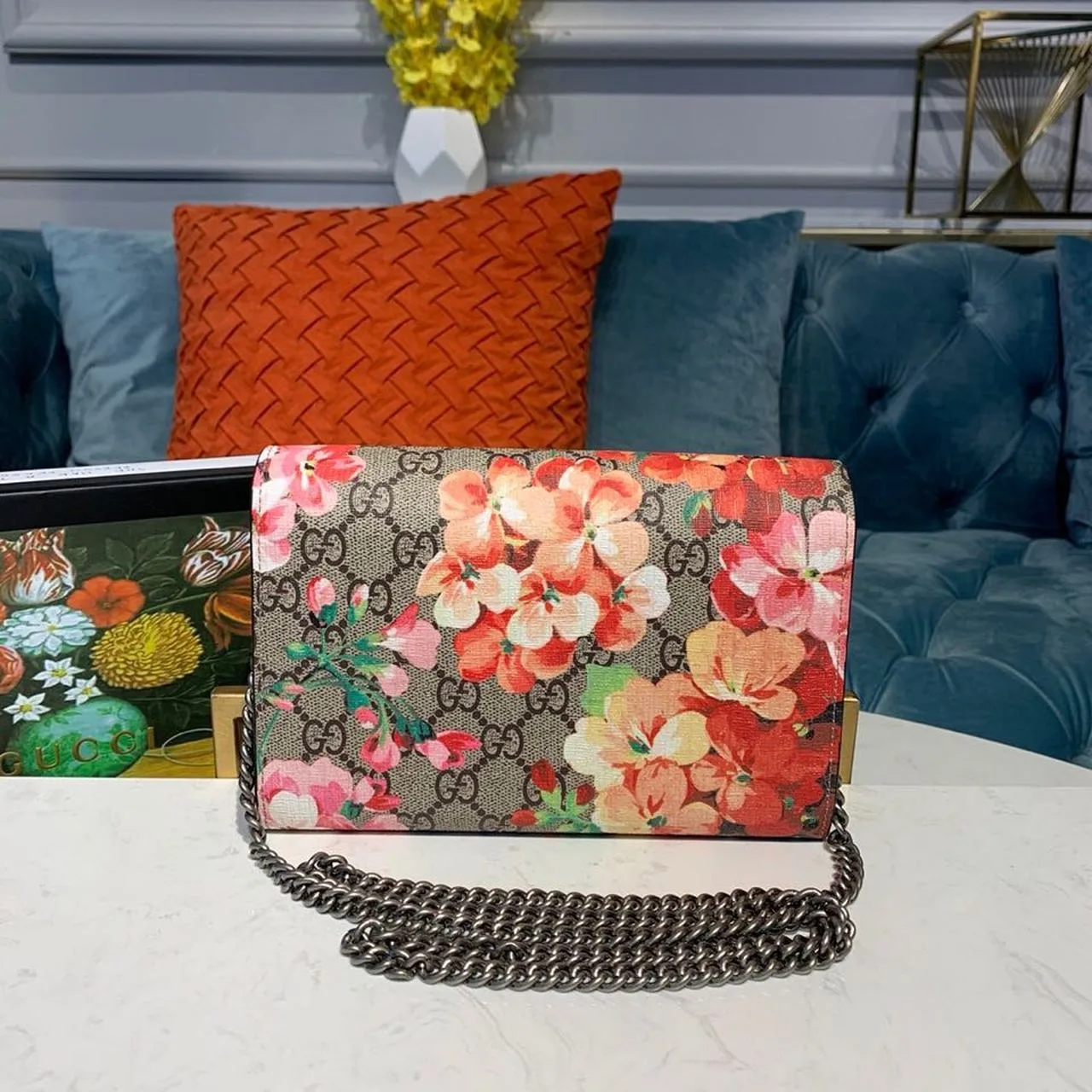 Alternative view of Gucci Floral WOC Dionysus Shoulder Bag Multicolor /
