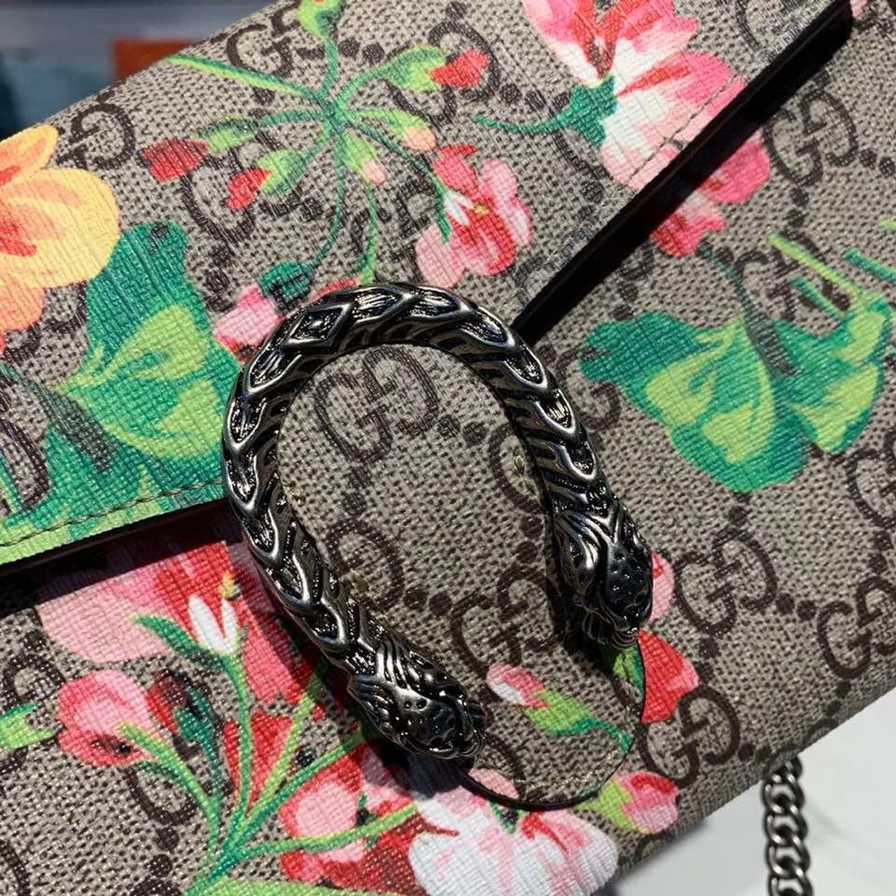 Gucci Floral WOC Dionysus Shoulder Bag Multicolor / - Image 5