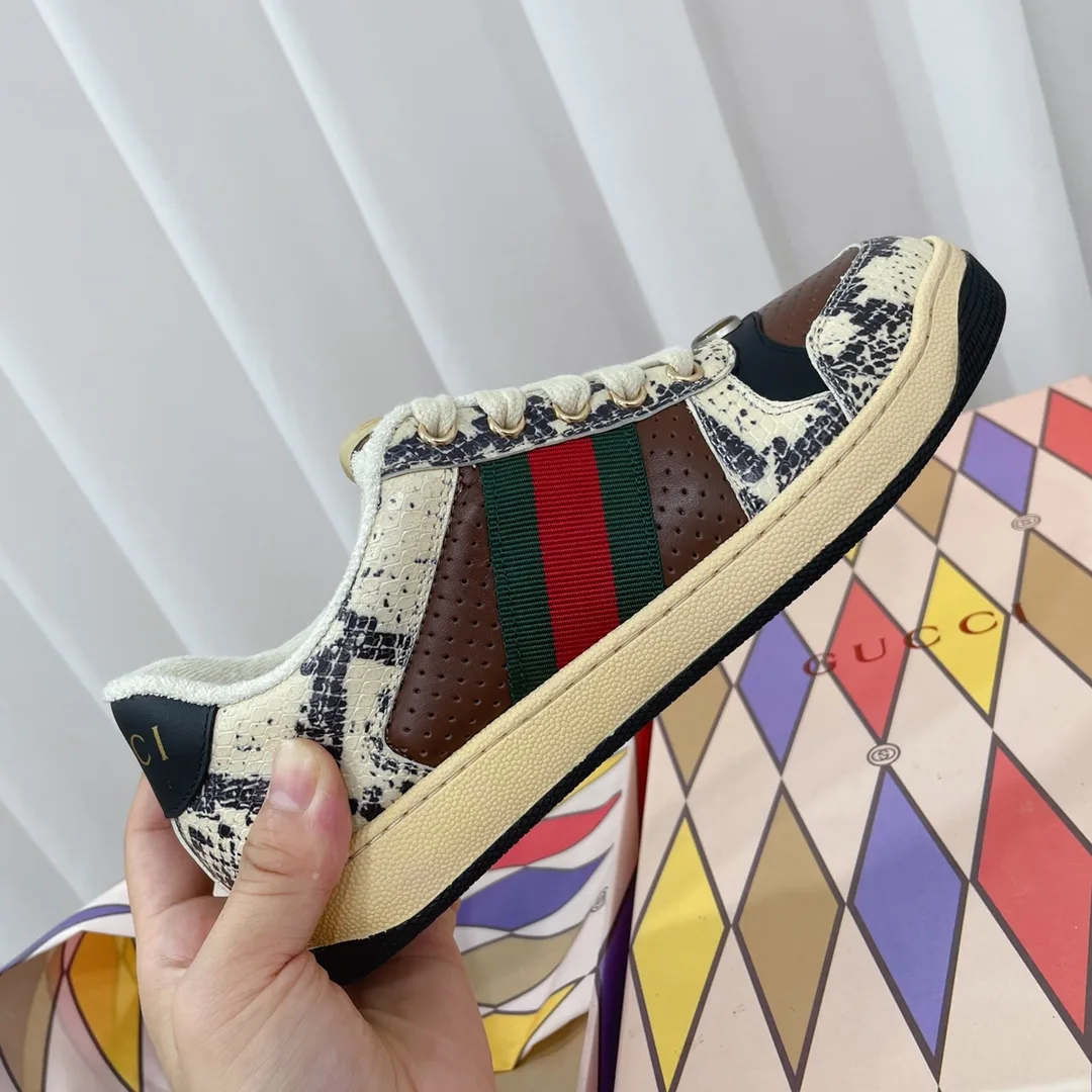 Alternative view of Gucci Women’s Screener Sneaker Beige