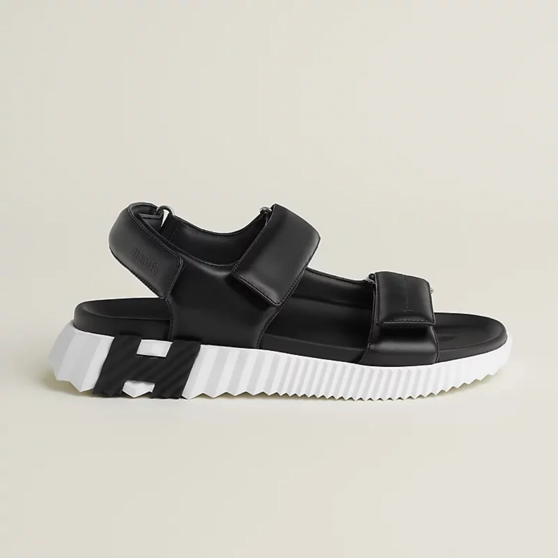 Hermes Junior Sandals Noir - Image 3