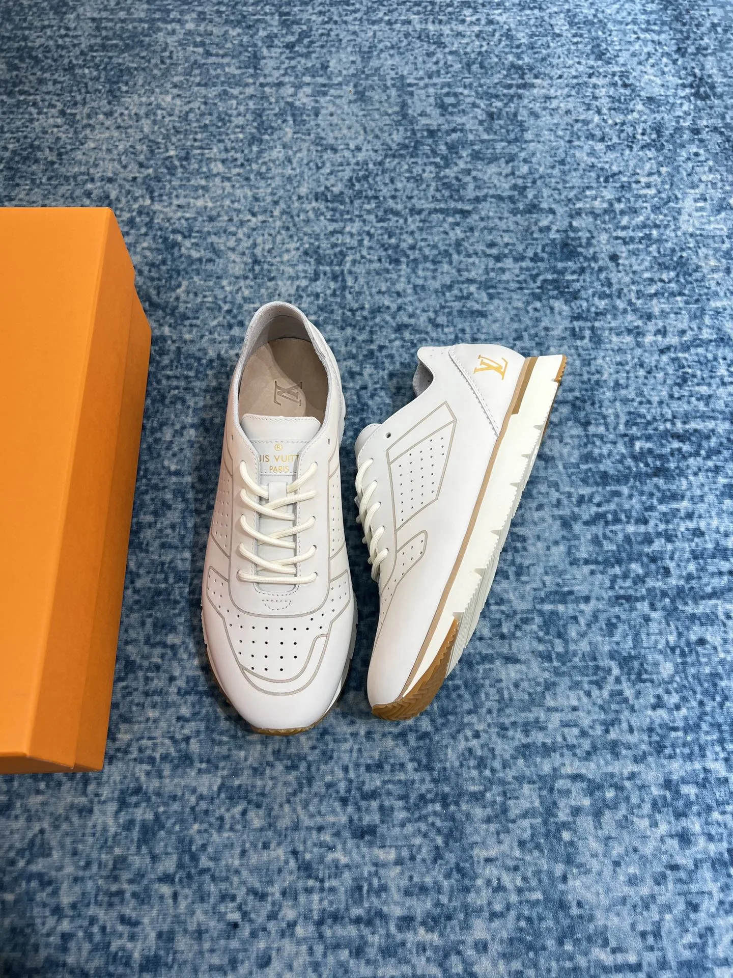 Louis Vuitton Formal Dimension High Derby Rubber White - Image 7