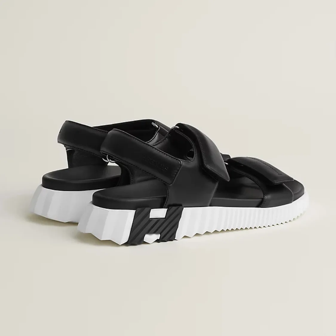 Hermes Junior Sandals Noir - Image 5