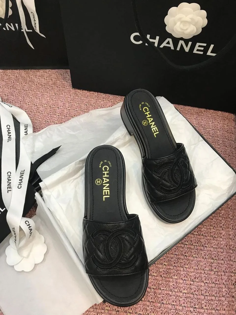 Chanel Mules Black , Shoes - Image 9