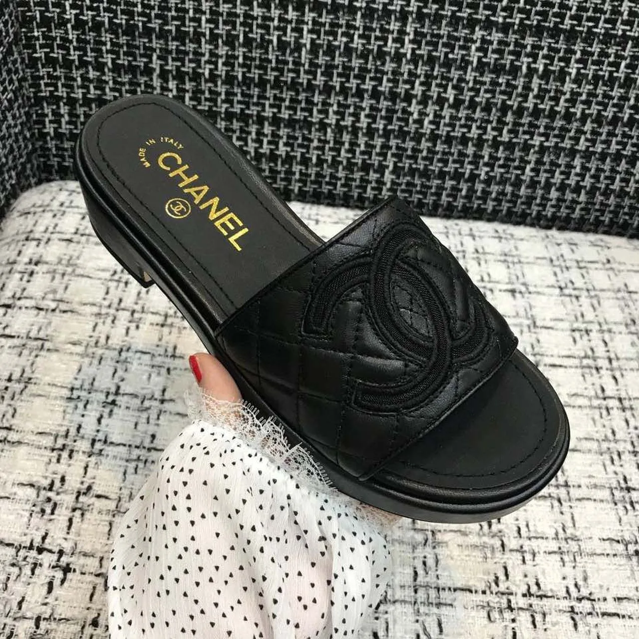 Chanel Mules Black , Shoes - Image 10