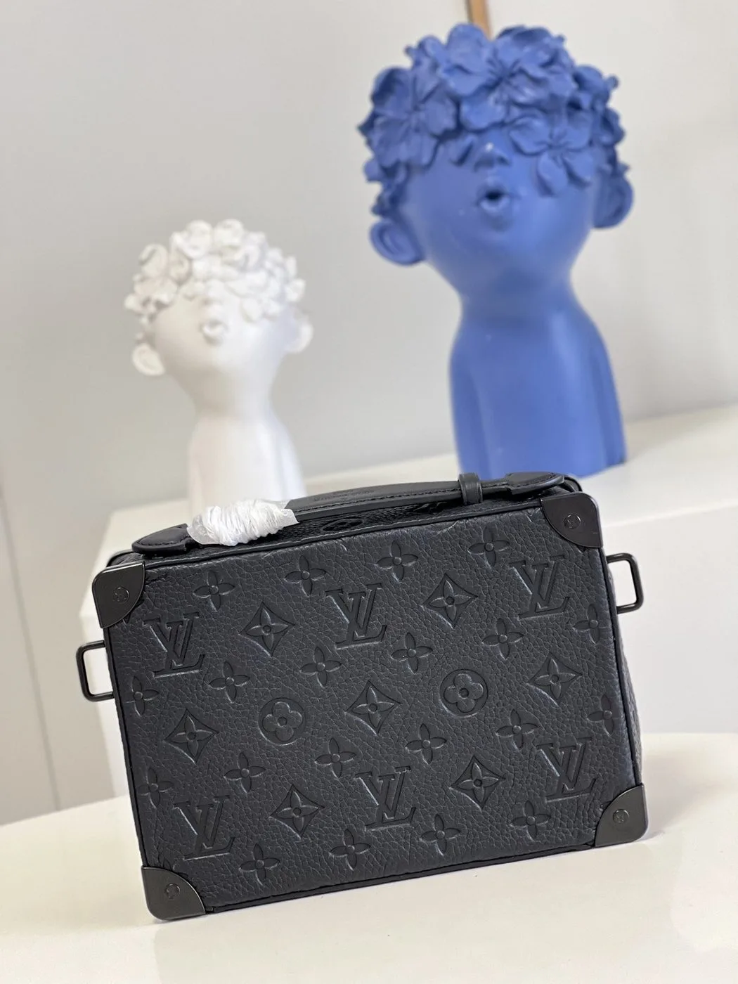 Louis Vuitton Handle Soft Trunk Black Taurillon Monogram - Image 4