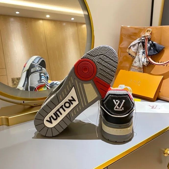 Louis Vuitton Trainer Sneaker Rubber Grain Multiple Color Virgil Abloh - Image 2