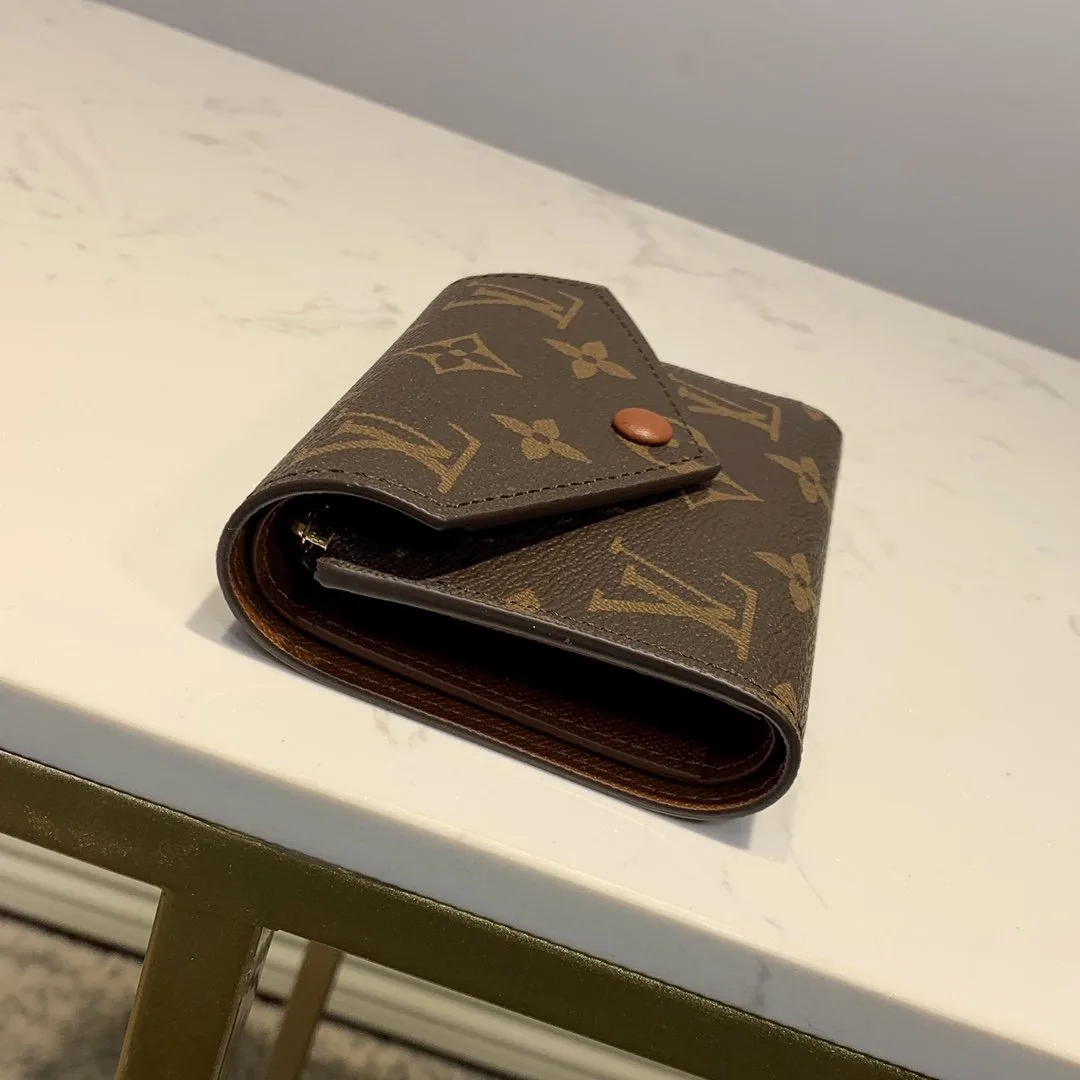 Louis Vuitton Victorine Wallet Monogram Canvas Brown - Image 4