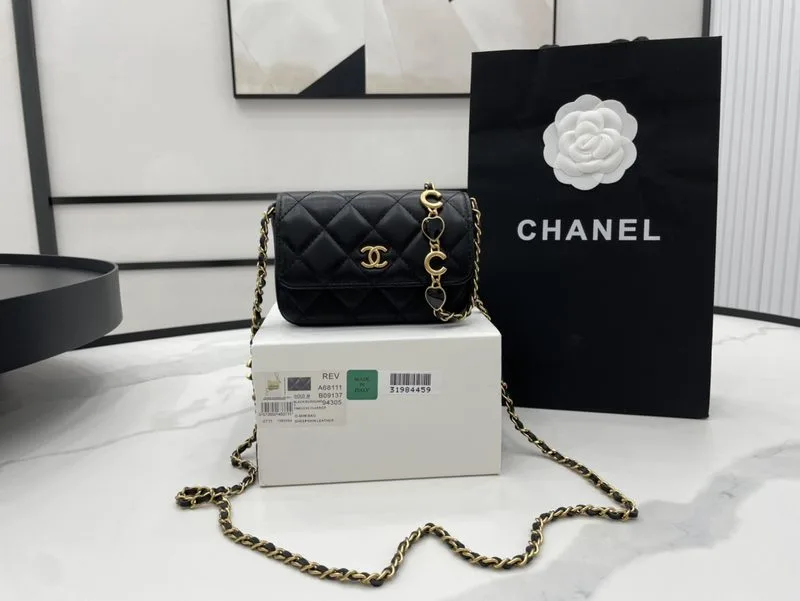 Chanel Mini Flap Bag Black - Image 6