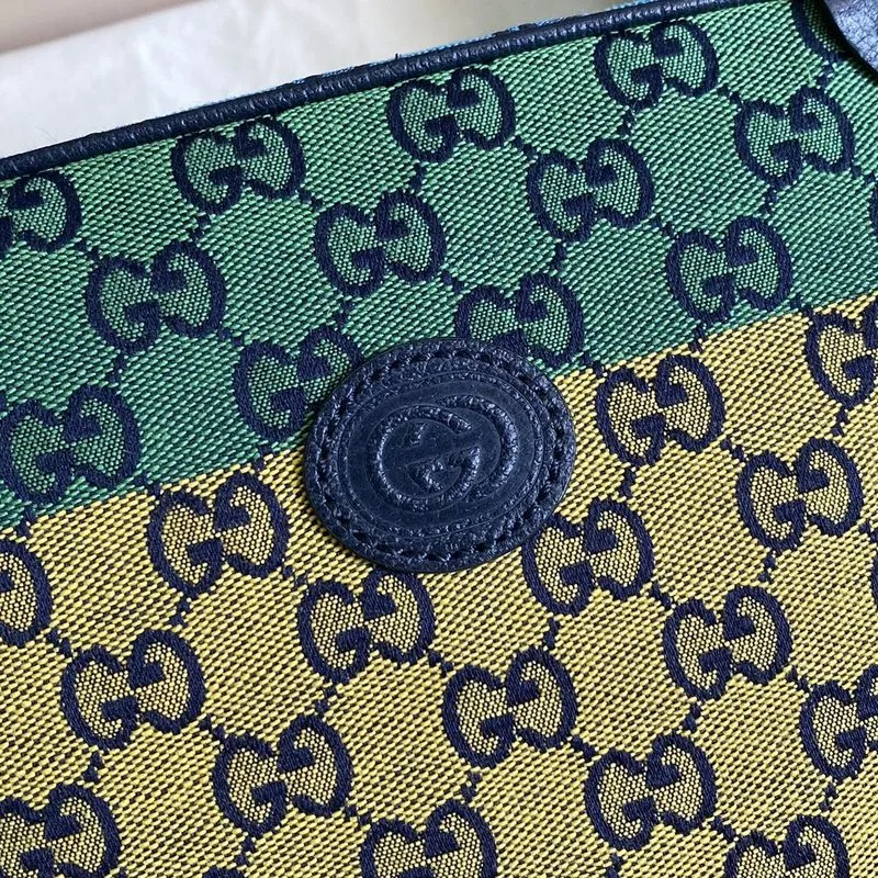 Alternative view of Gucci GG Multicolor Shoulder Bag In GG Multicolor Canvas /