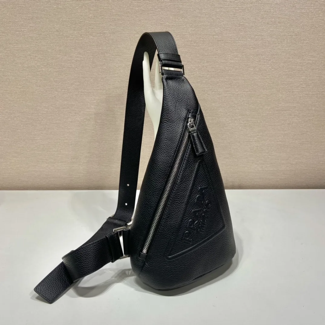 Prada Crossbody Bag / Black Silver Hardware 2VZ098_2BBE_F0002_V_OLO - Image 9
